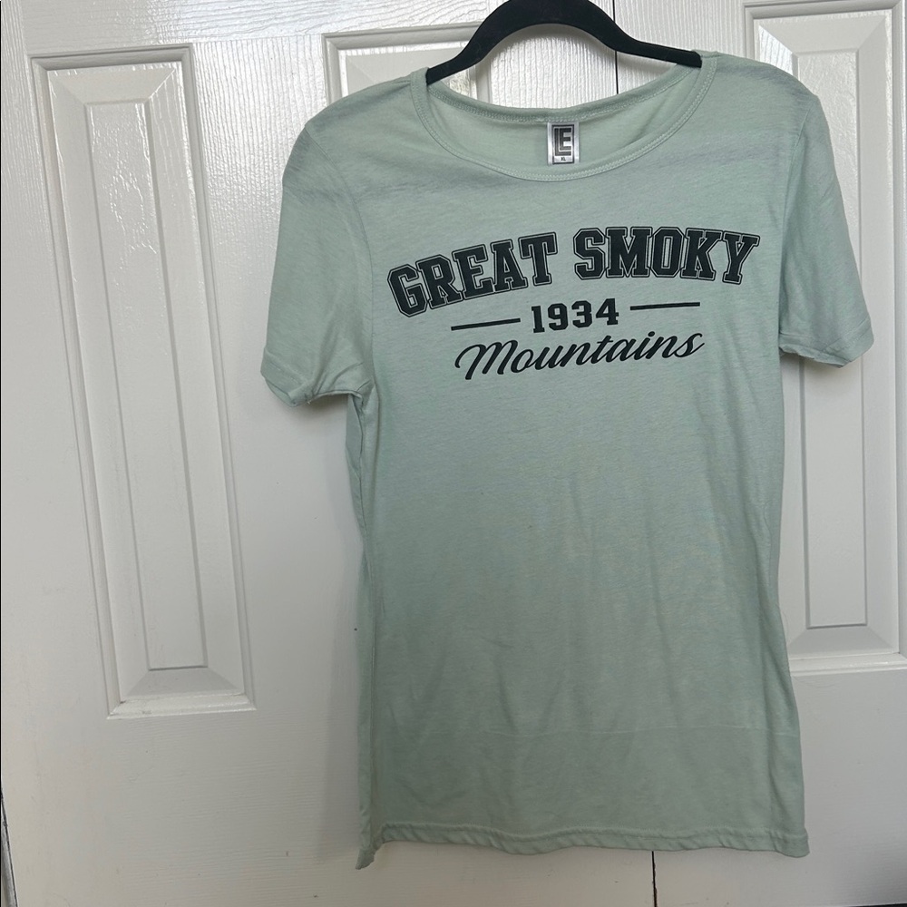 Green “Smoky Mountains” T-shirt